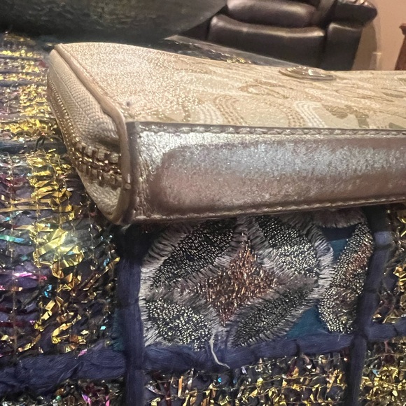 Coach Long Zip Around Wallet - Picture 10 of 16